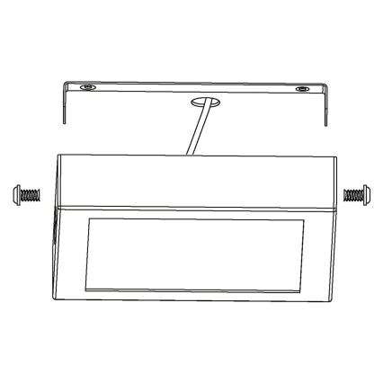 Eglo - Lámpara de techo regulable LED RGBW FUEVA-C LED/15,6W/230V Bluetooth