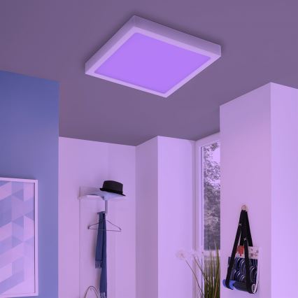 Eglo - Lámpara de techo LED RGBW regulable FUEVA-C LED/21W/230V