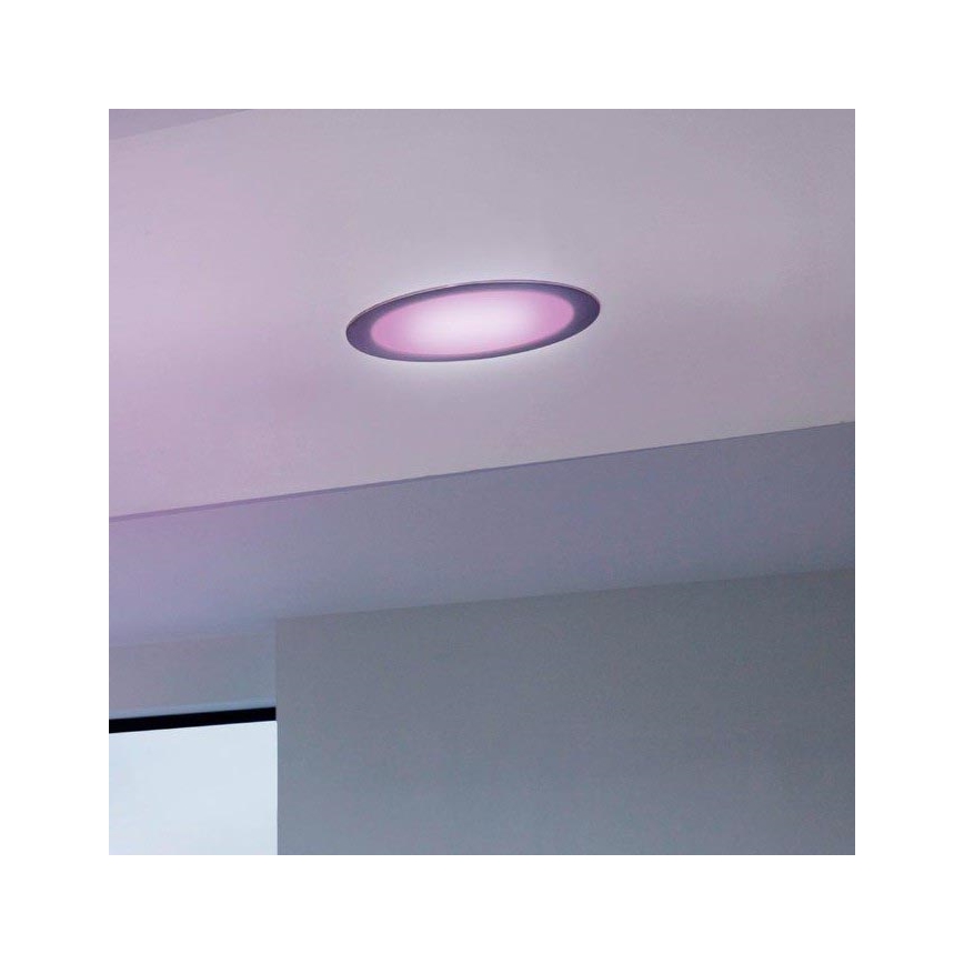 Eglo - LED RGB Lámpara empotrable regulable FUEVA-C LED/15,6W/230V