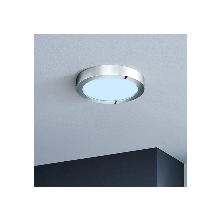 Eglo - Lámpara de techo regulable LED RGBW FUEVA-C LED/15,6W/230V Bluetooth