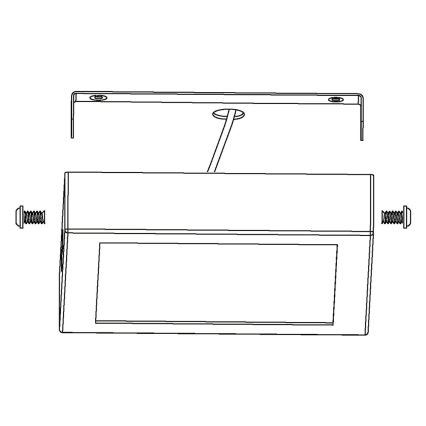 Eglo - Lámpara de techo regulable LED RGBW FUEVA-C LED/15,6W/230V Bluetooth