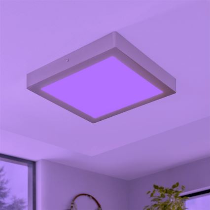 Eglo - LED RGBW Plafón regulable FUEVA-C LED/21W/230V