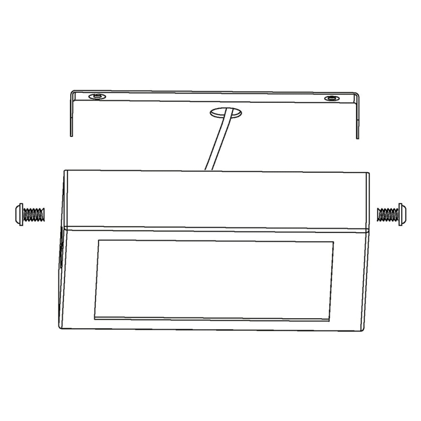 Eglo - LED RGBW Plafón regulable FUEVA-C LED/21W/230V