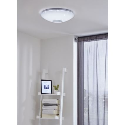Eglo - Lámpara de techo regulable LED RGBW VOLTAGO-C LED/17W/230V