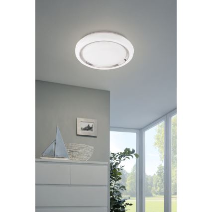 Eglo - Lámpara de techo LED RGBW regulable CAPASSO-C LED/17W/230V