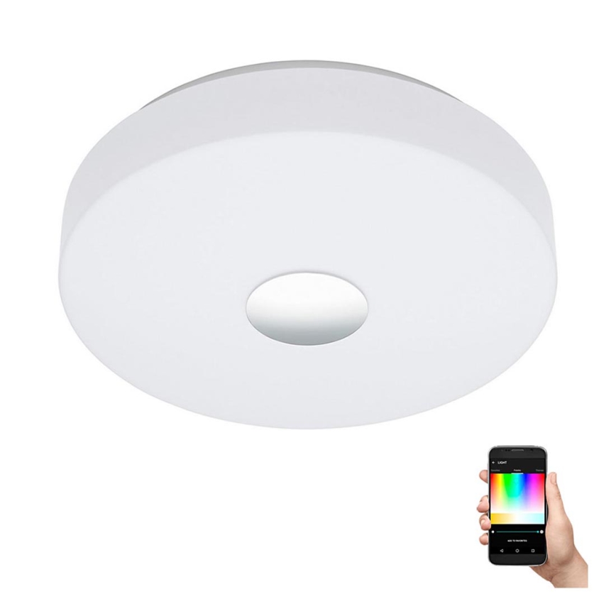 Eglo 96819 - Lámpara de techo LED RGB regulable BERAMO-C LED/17W/230V