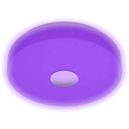 Eglo 96819 - Lámpara de techo LED RGB regulable BERAMO-C LED/17W/230V