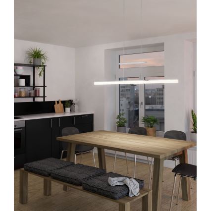 Eglo - Lámpara LED colgante regulable 2xLED/12,5W/230V