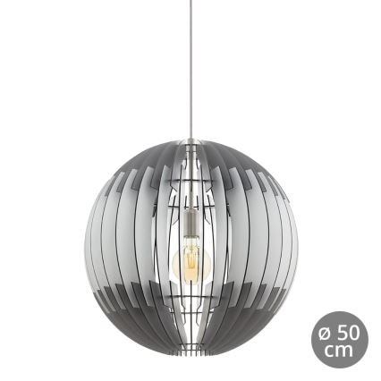 Eglo 96973 - Lámpara colgante OLMERO 1xE27/60W/230V