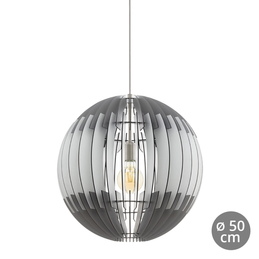 Eglo 96973 - Lámpara colgante OLMERO 1xE27/60W/230V