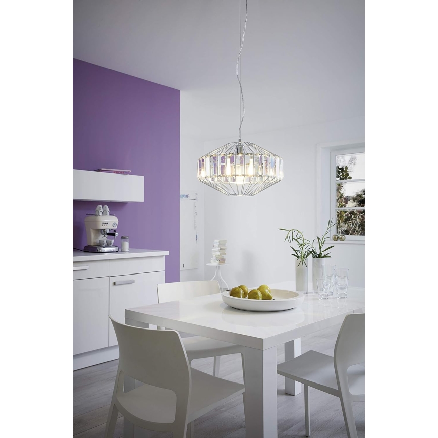 Eglo 96987 - Lámpara colgante PEDROLA 1xE27/60W/230V