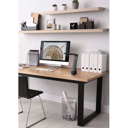 Eglo - Lámpara de mesa LED regulable LED/1,8W/230V negra