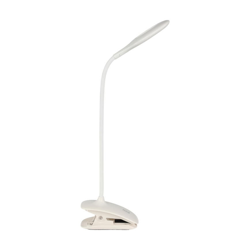 Eglo - Lámpara LED regulable con clip 1xLED/3W/230V 500 mAh blanco