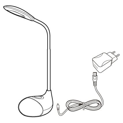 Eglo - Lámpara de mesa regulable LED/2,2W+0,3W/230V RGB
