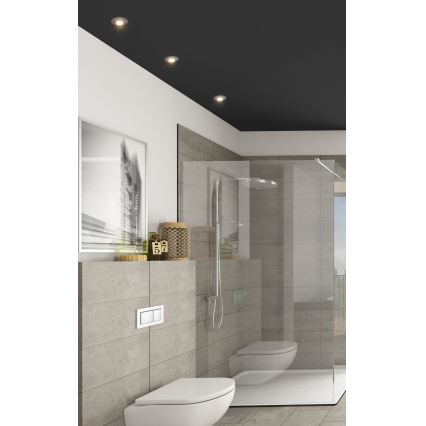 Eglo - Iluminación LED empotrada para el baño 3xLED/1W/230V IP44