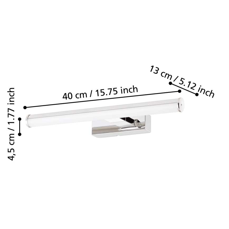 Eglo - LED Luz para el espejo del baño 1xLED/7,4W/230V IP44