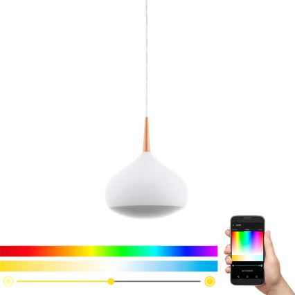 Eglo 97087 - Lámpara colgante LED RGBW regulable COMBA-C LED/18W/230V