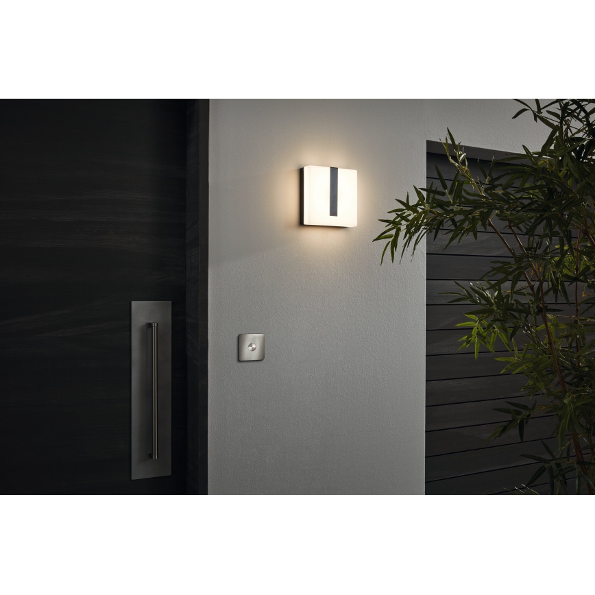 Eglo - Aplique de exterior regulable TORAZZA-C LED/14W/230V IP44