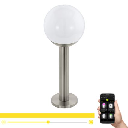 Eglo 97248 - Lámpara LED exterior regulable NISIA-C 1xE27/9W/230V 525 mm IP44