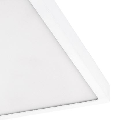 Eglo - Lámpara de techo LED 1xLED/25W/230V blanca cuadrada 2500 lm 40x40 cm