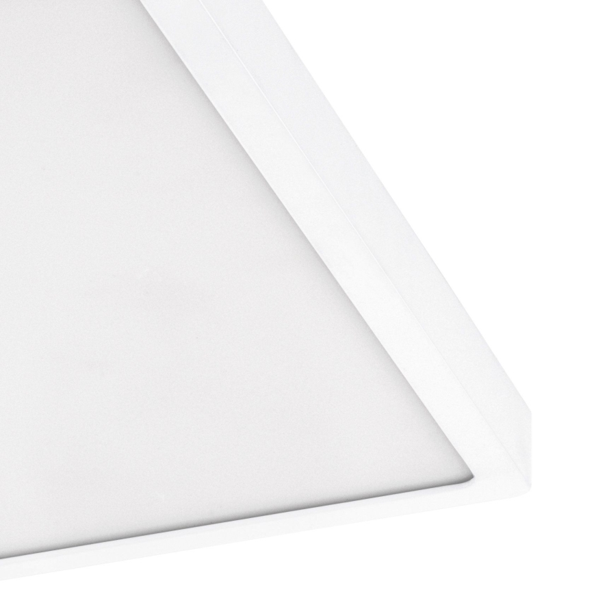 Eglo - Lámpara de techo LED 1xLED/25W/230V blanca cuadrada 2500 lm 40x40 cm