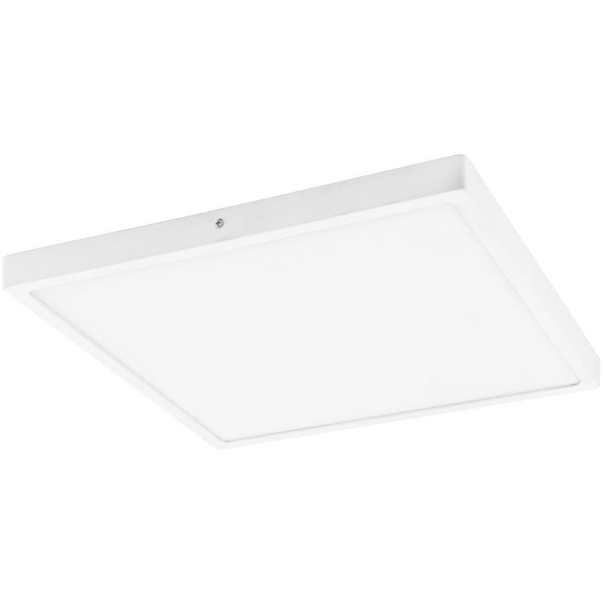 Eglo - Plafón LED 25W/230V, blanco, cuadrado, 4000K, 40x40 cm