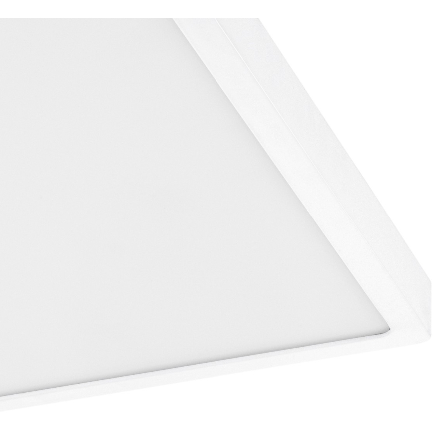 Eglo - Plafón LED 25W/230V, blanco, cuadrado, 4000K, 40x40 cm