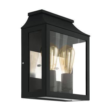 Eglo - Aplique exterior 2xE27/60W/230V IP44