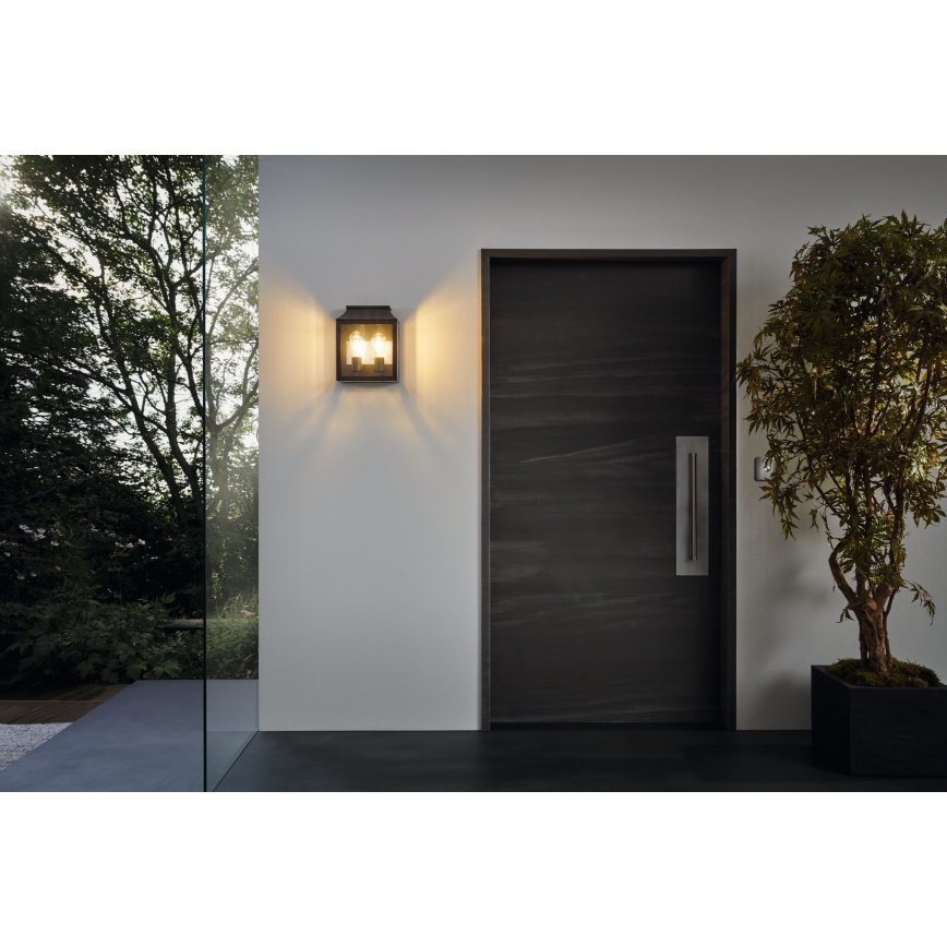 Eglo - Aplique exterior 2xE27/60W/230V IP44