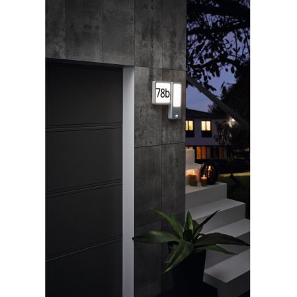 Eglo - Aplique LED de pared para exterior 2xLED/2,7W + LED/3,6W/230V IP44