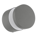 Eglo 97301 - Aplique LED de pared para exteriores MELZO LED/11W/230V gris IP65