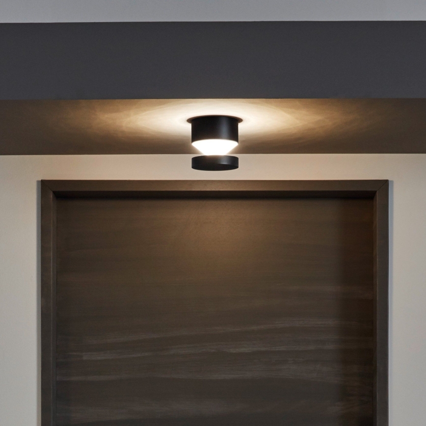 Eglo - Aplique de pared exterior LED/11W/230V negro IP65