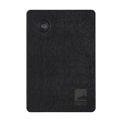 Eglo - Interruptor crepuscular 2-100 lux negro IP44