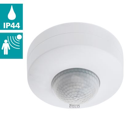 Eglo - Sensor de movimiento exterior 12 m blanco IP44