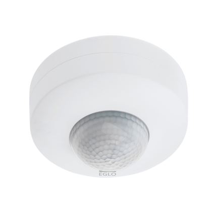 Eglo - Sensor exterior de movimiento y crepúsculo, alcance 12 m, blanco, IP44