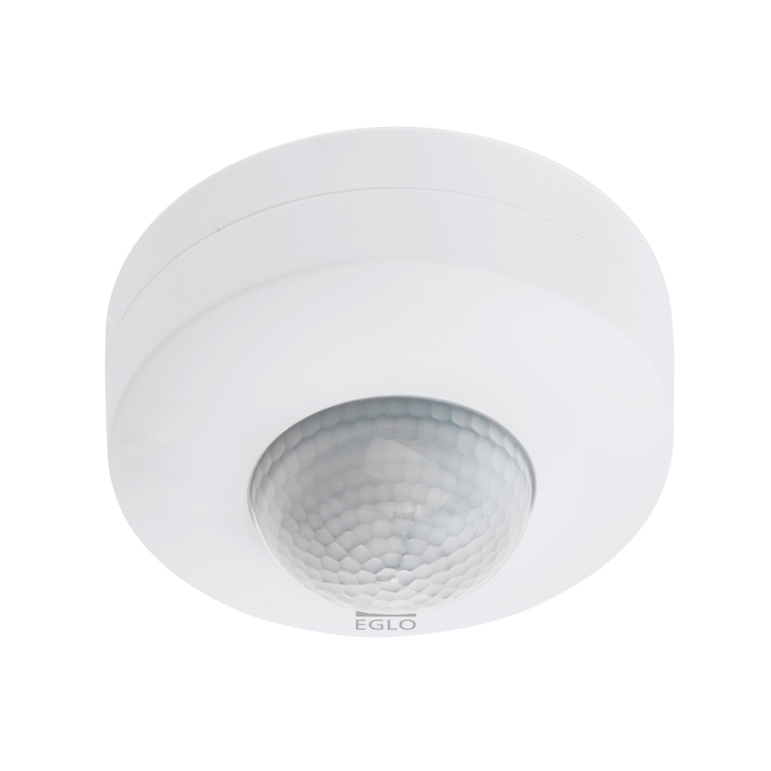 Eglo - Sensor exterior de movimiento y crepúsculo, alcance 12 m, blanco, IP44