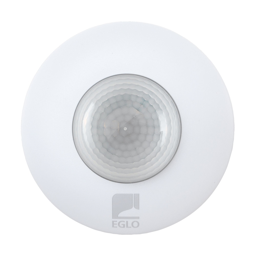 Eglo - Sensor exterior de movimiento y crepúsculo, alcance 12 m, blanco, IP44
