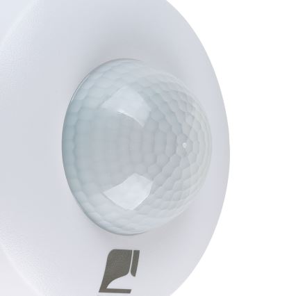Eglo - Sensor exterior de movimiento y crepúsculo, alcance 12 m, blanco, IP44