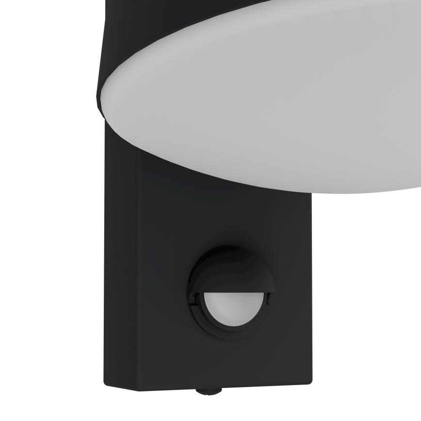 Eglo - Aplique exterior con sensor 1xE27/10W/230V IP44