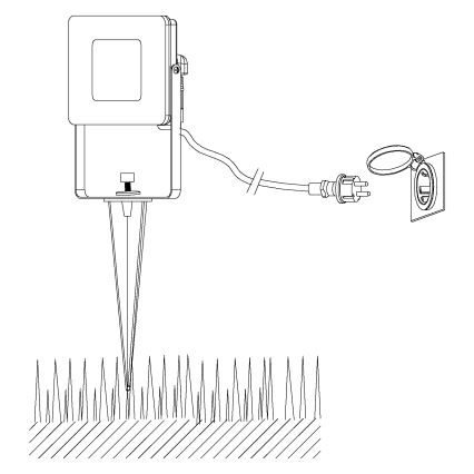 Eglo 97471 - Reflector LED FAEDO 4 LED/10W/230V IP44