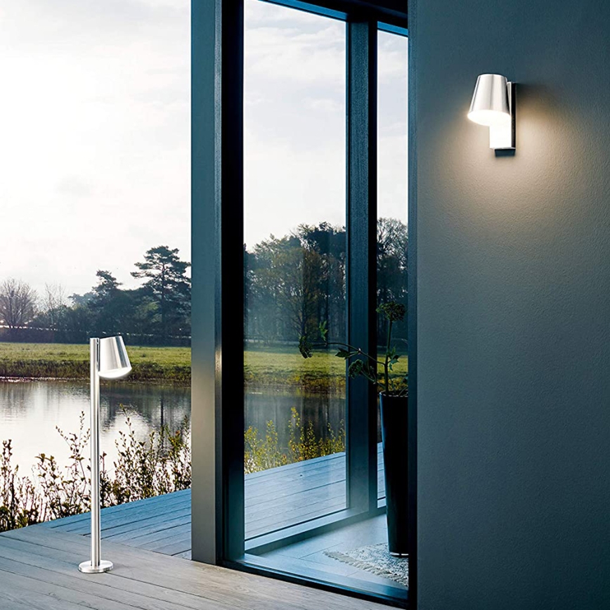 Eglo - Aplique LED regulable de exterior CALDIERO-C 1xE27/9W/230V IP44