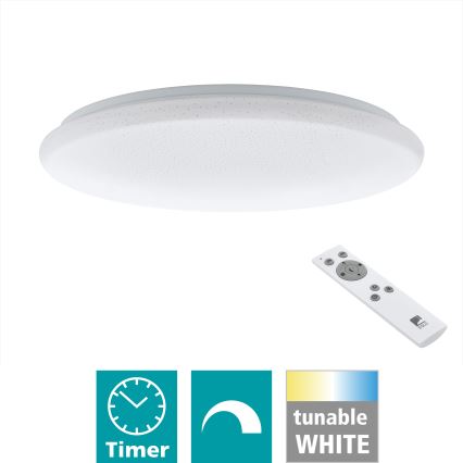 Eglo - Lámpara de techo LED regulable LED/40W/230V con mando a distancia