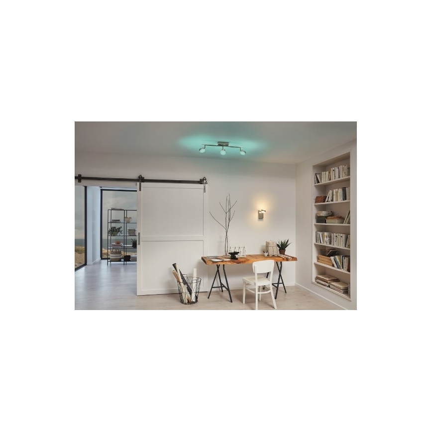 Eglo - Foco LED RGB empotrable CORROPOLI-C 3xLED/5W/230V