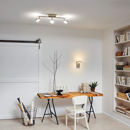 Eglo - Foco LED RGB empotrable CORROPOLI-C 3xLED/5W/230V