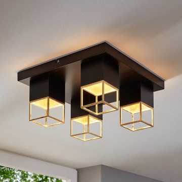 Eglo 97731 - Lámpara LED de techo de montaje en superficie MONTEBALDO 4xGU10/5W/230V