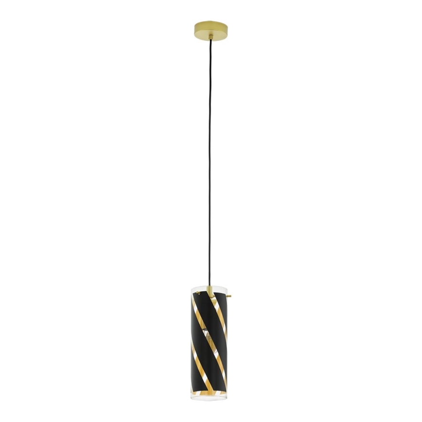 Eglo 97766 - Lámpara colgante PINTO NERO 1 1xE27/60W/230V