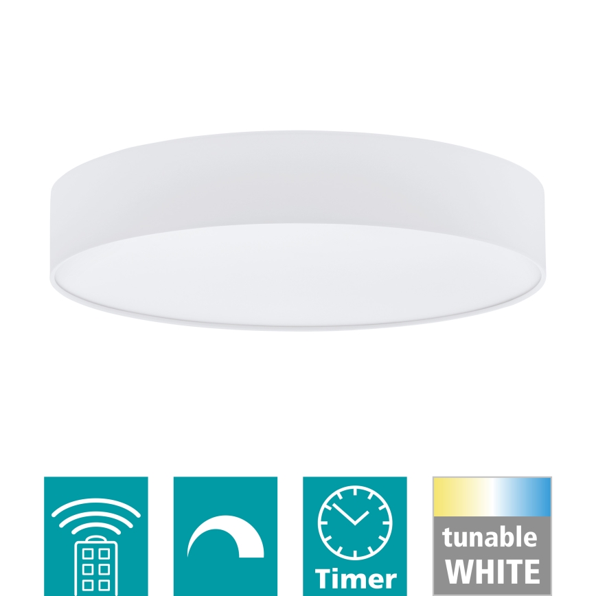 Eglo - Plafón LED regulable LED/40W/230V + mando a distancia