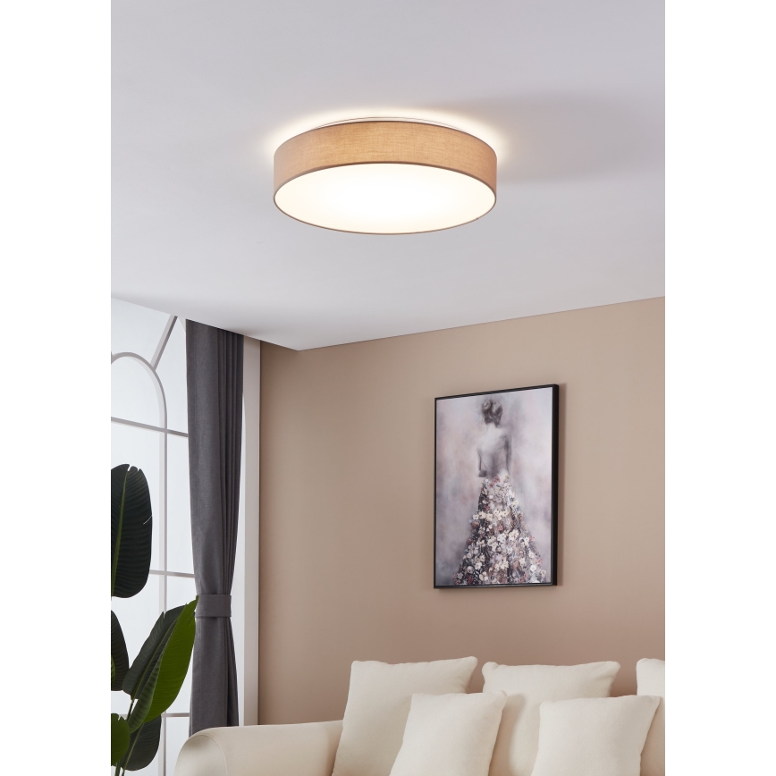 Eglo - Plafón LED regulable LED/40W/230V + mando a distancia