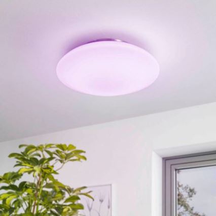 Eglo 97811 - Lámpara de techo LED RGB regulable FRATTINA-C 1xLED/27W/230V