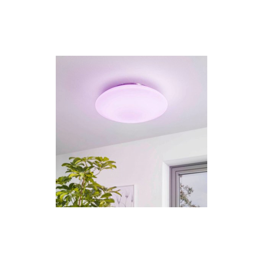 Eglo 97811 - Lámpara de techo LED RGB regulable FRATTINA-C 1xLED/27W/230V